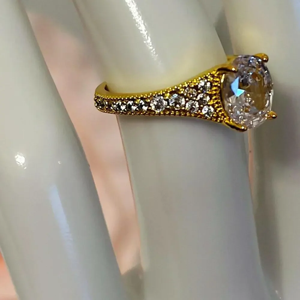 18k gold plated stainless steel